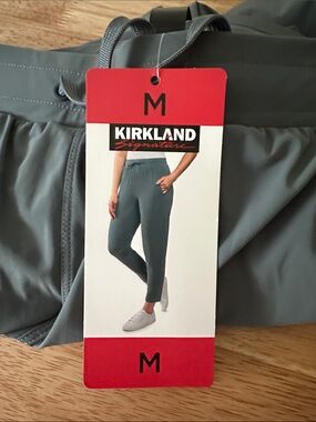 Kirklands Slate Blue Drawstring Joggers